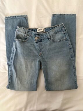 abercrombie kids Light Blue Straight-Leg  Jeans